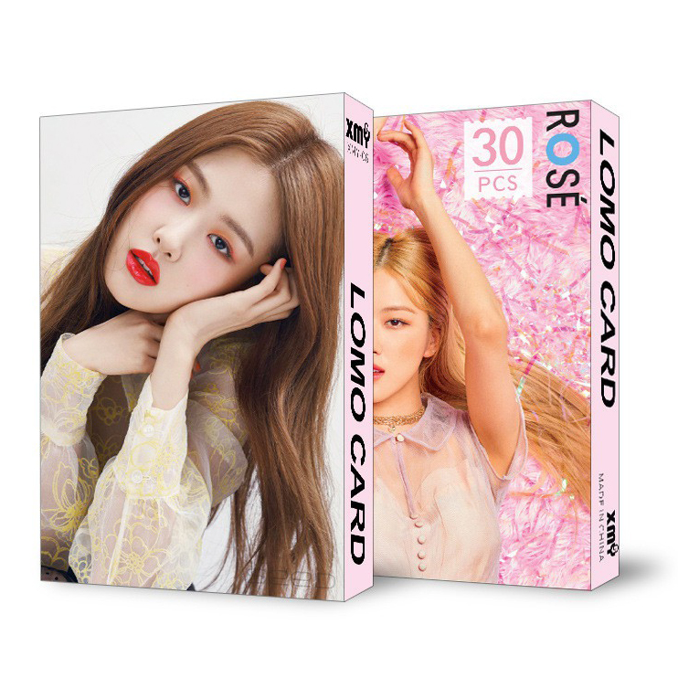 Lomo card thẻ ảnh Rose Blackpink