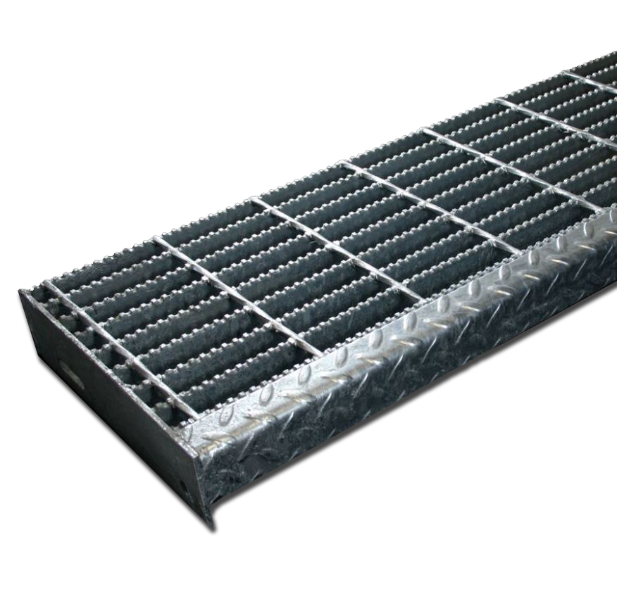 Tấm sàn Grating 1000x1000x30x5tx50px100@ Xoắn vuông 666