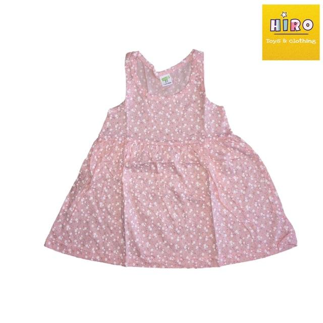 SALE Set 2 đầm hè cho bé xuất Nhật vải cotton xước mỏng nhẹ mát họa tiết xinh yêu