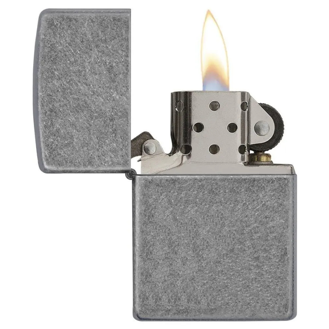 Bật lửa Zippo Antique Silver Plate - Dòng Mạ Bạc Giả Cổ Chính Hãng Mỹ, Vỏ Đồng Thau Bền Bỉ, Phong Cách Retro Độc Đáo
