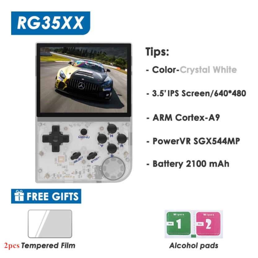 Anbernic RG35XX Retro Handheld Trò chơi chơi game 3,5 inch Linux System Pocket Video Pocket Video với TV HD Out 8000 Games Player