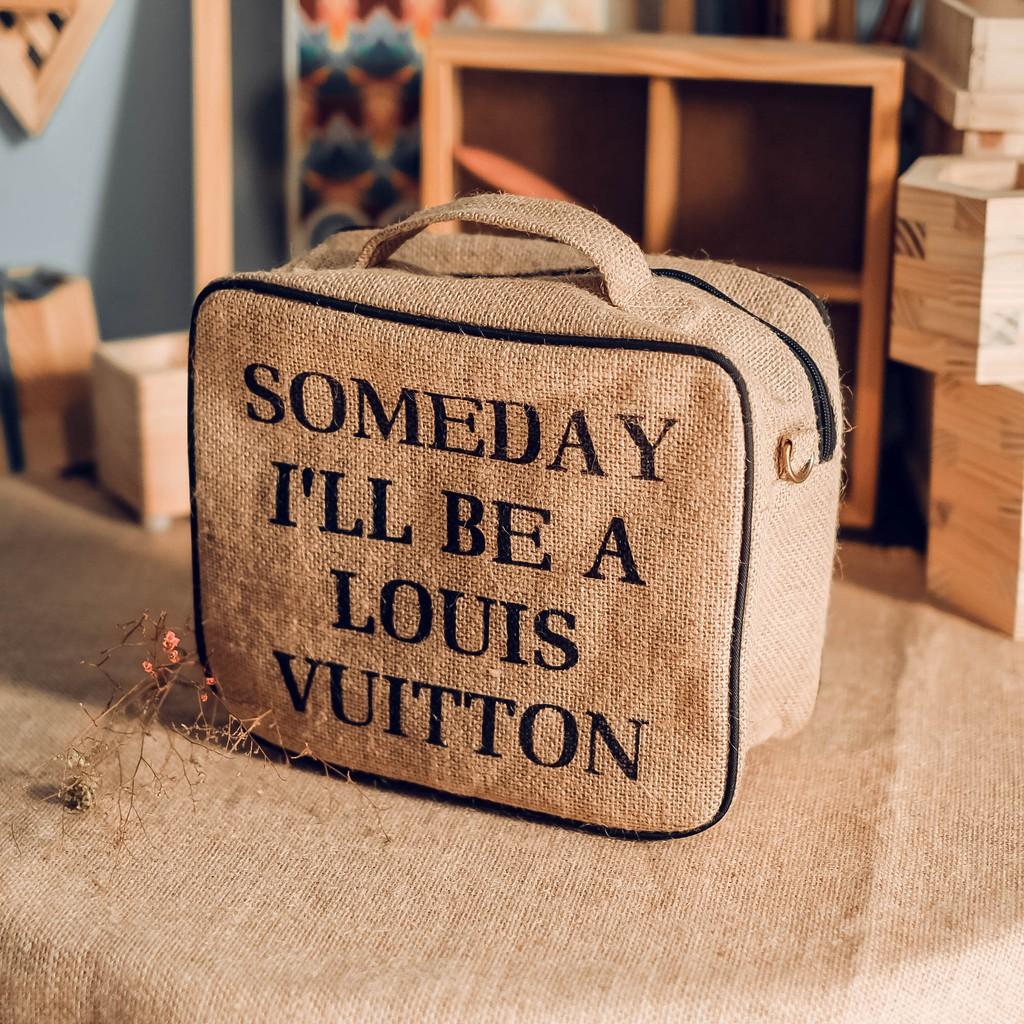 Túi chéo vải bố Someday - Vintage