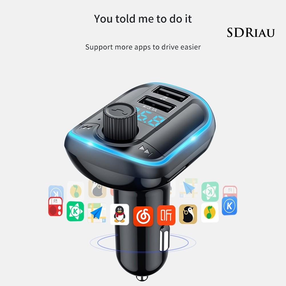 Bộ Sạc Bluetooth Siêu Trầm Đa Năng Trên Xe Hơi Qcd_T8295