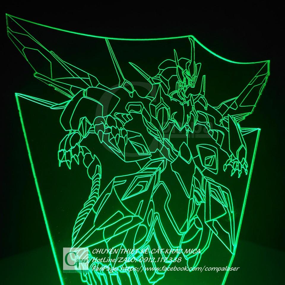 Đèn ngủ Yugi-Oh Clear Wings Synchro Dragon Type 01