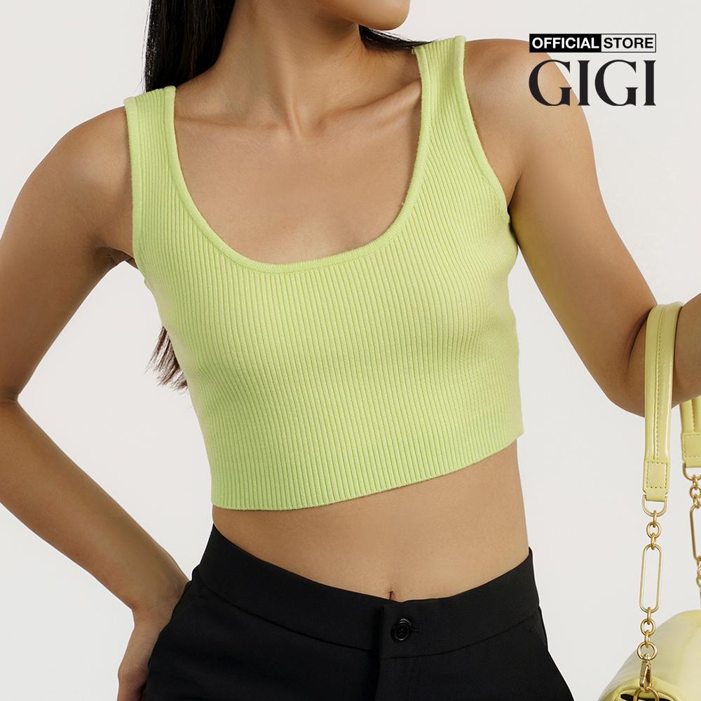 GIGI - Áo croptop nữ sát nách thời trang G6101K212703