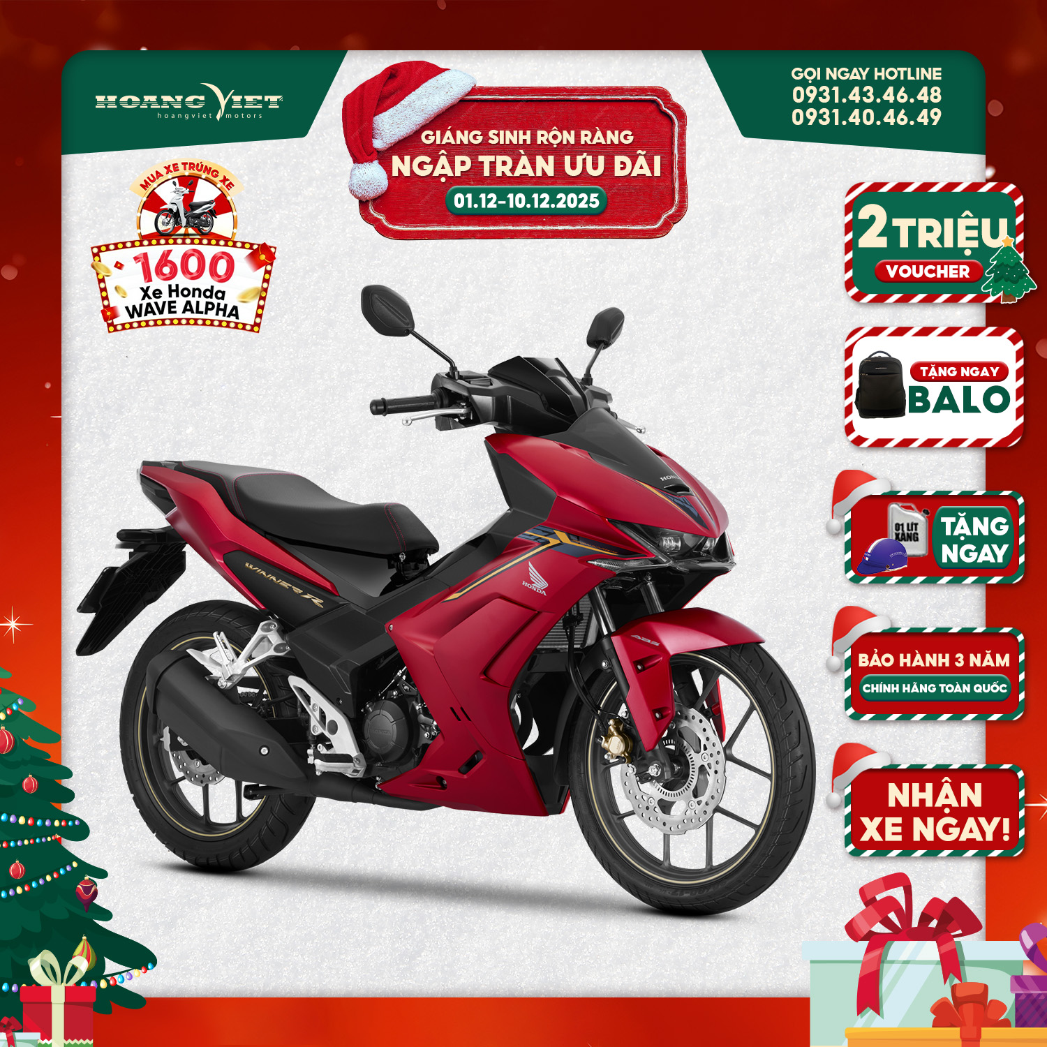 Xe Máy Honda Winner R 2026 - Phiên Bản Đặc Biệt