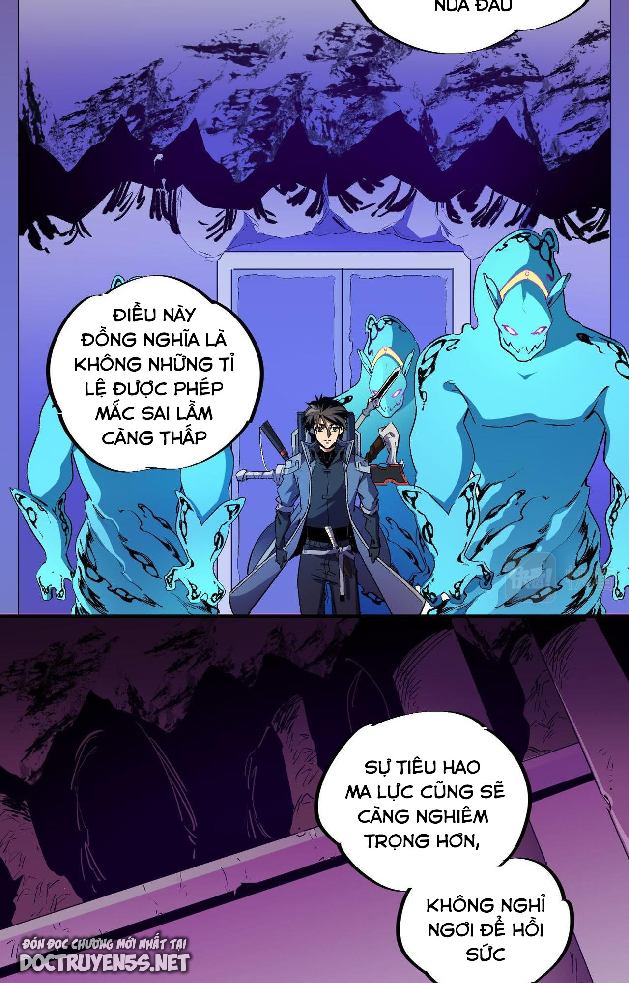 toàn dân chuyển chức: không có chức ta kết thúc thần minh chapter 4 50