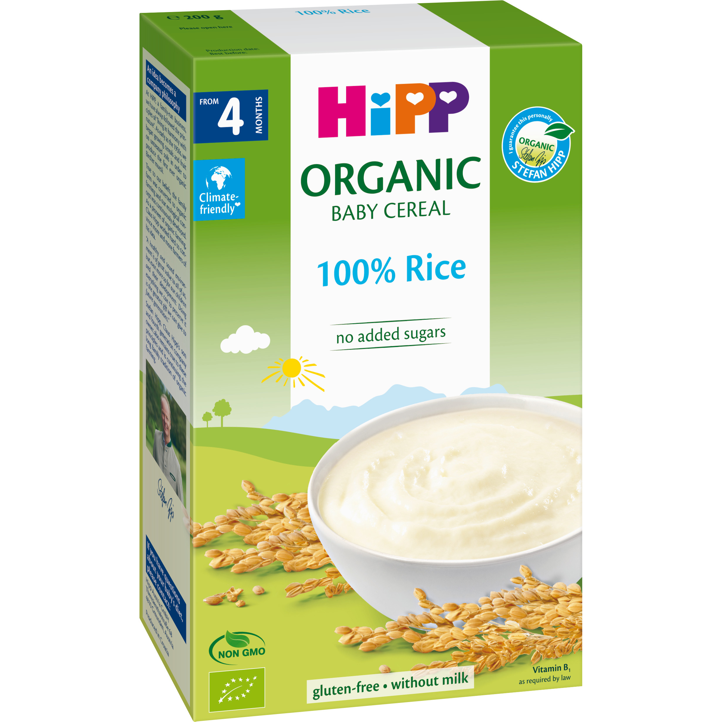 BỘT ĂN DẶM HIPP Bột gạo Nhũ nhi Organic 100%