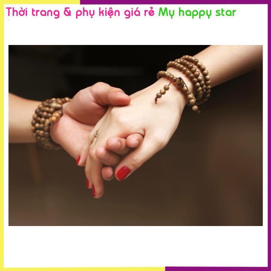 Vòng Tay Trầm Hương 108 Hạt nam nữ