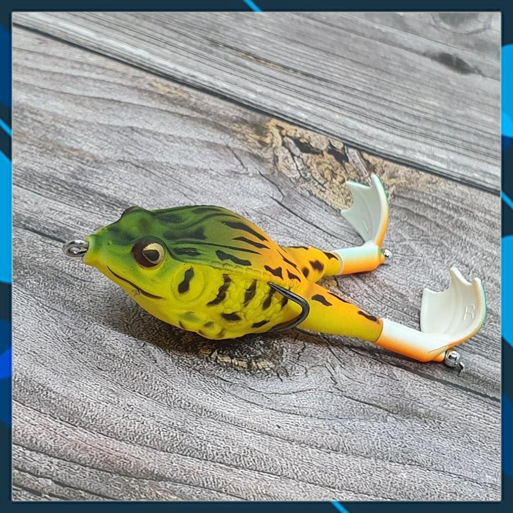 Mồi Câu Lure Nhái Hơi_Chuyên Đồ Câu Lure _Mồi Câu Cá Có Chân Xoay- _ Lure _12