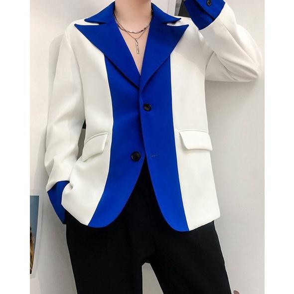 Áo khoác blazer nam ,áo vest nam balzer nam phong cách Hàn Quốc chất liệu cao cấp phối họa tiết trẻ trung, năng động N44