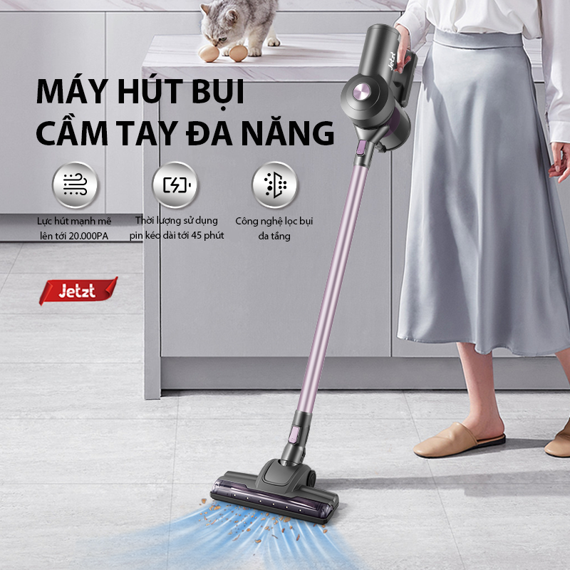 Máy hút bụi cầm tay đa năng X13 PRO, hàng chính hãng - Tặng kèm đầu hút bụi giường nệm