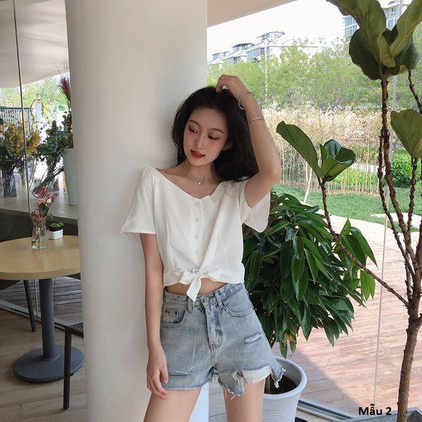 Áp croptop bigsize cho người béo mập