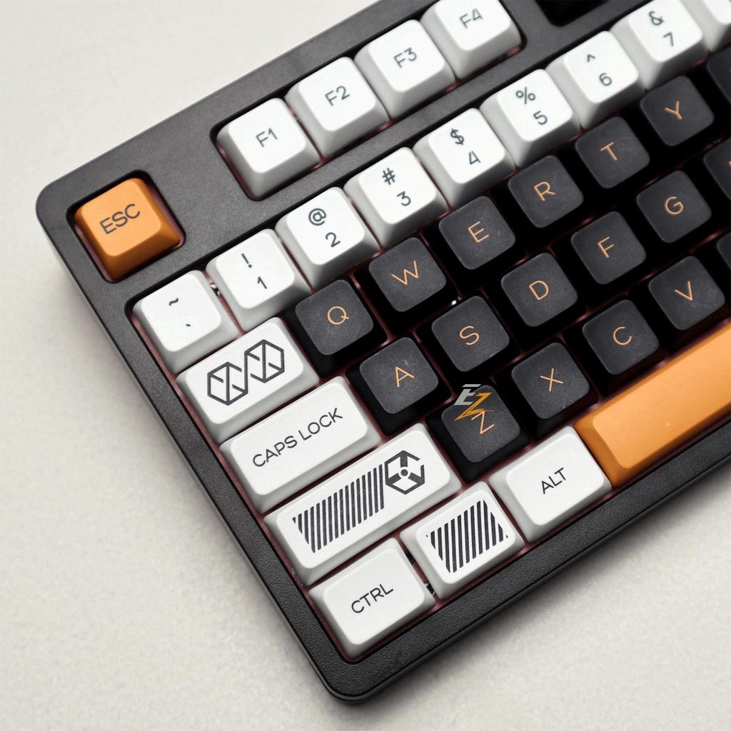 Keycap Cho Bàn Phím Cơ Virtual War Thick PBT XDA Profile 123 Phím