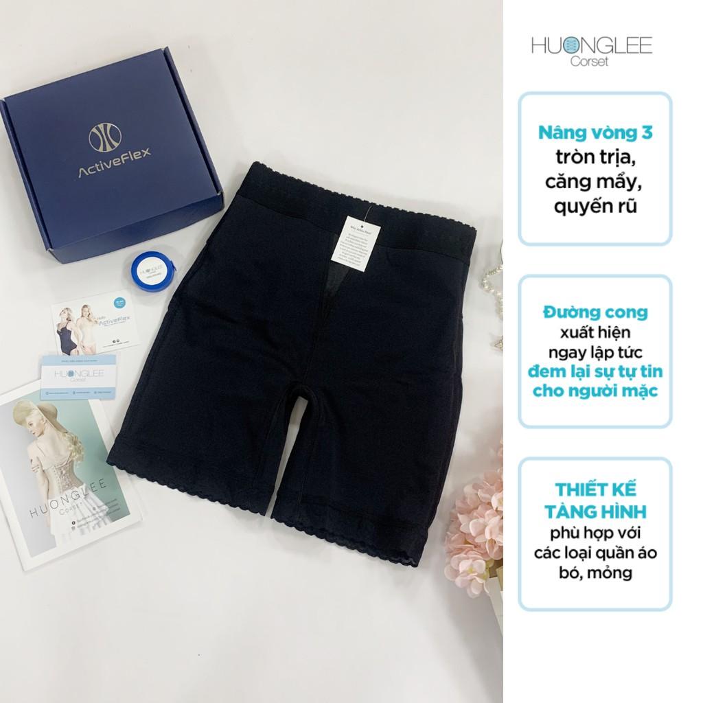 HUONGLEE Corset Quần Nâng Mông Active Flex Glamor 199 Hỗ Trợ Tạo Hình Mông Căng Tròn Và Thon Eo Đùi