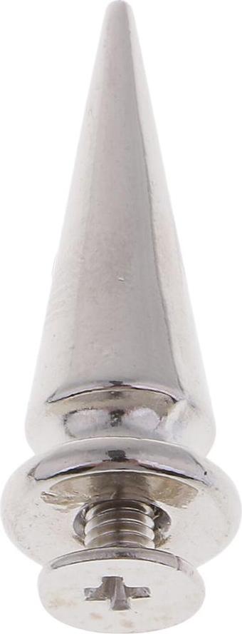 20 Bộ Bạc Kim Loại Nón Vít Kim Loại Studs Leathercraft Rivet PUNK