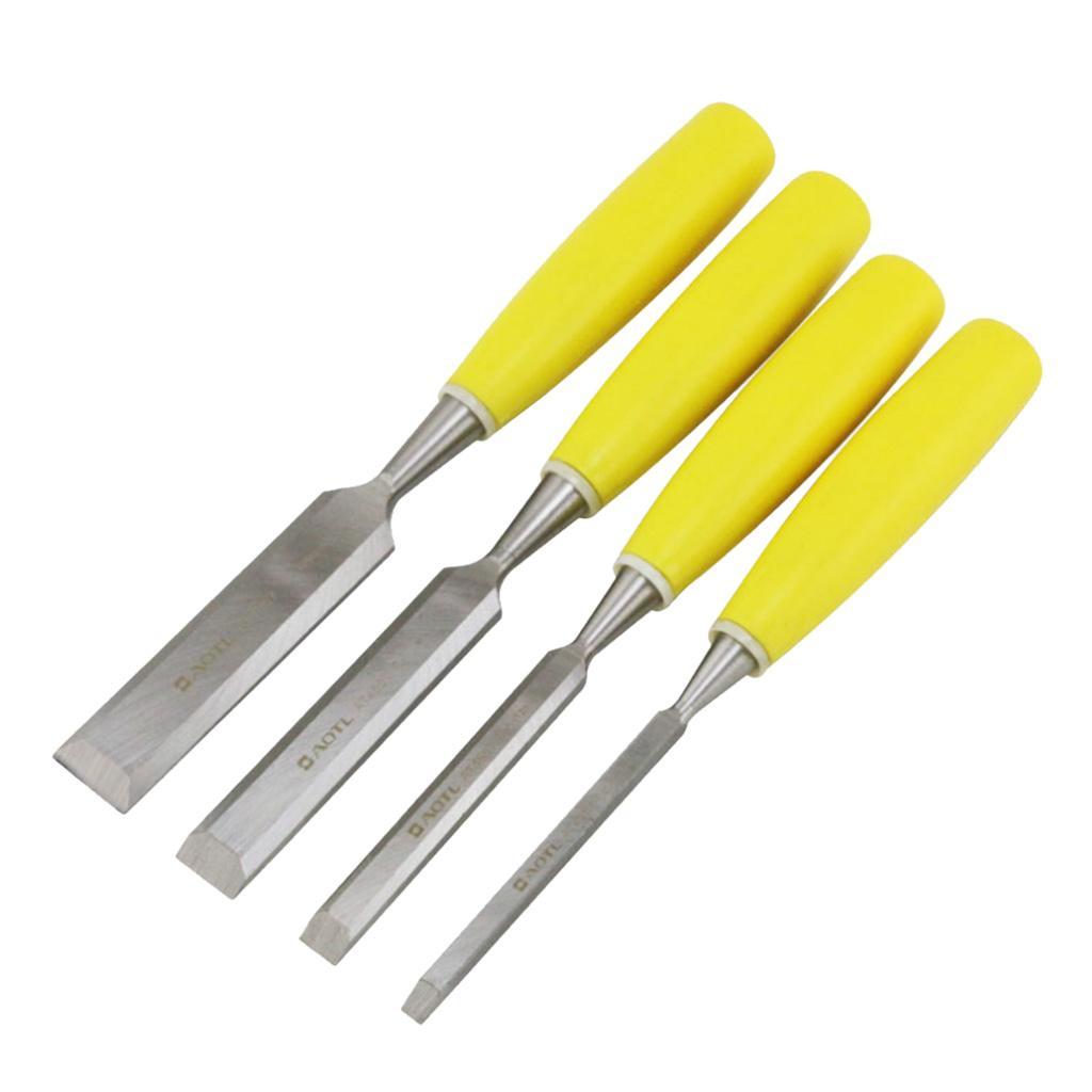 4-Piece Soft-Grip Chisel Set