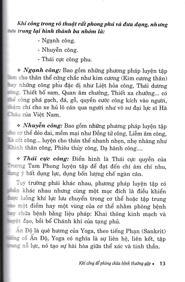 KHÍ CÔNG PHƯƠNG PHÁP LUYỆN TẬP ĐỂ TRỊ BỆNH