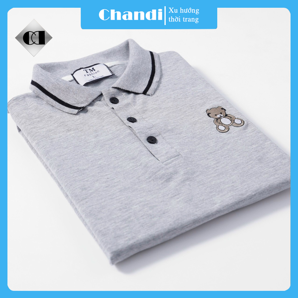 Áo Thun Nam Ngắn Tay Có Cổ Chandi, Chất Thun Cotton Xịn Thấm Hút Mồ Hôi Mẫu Mới Hot Trend 2022 NB1