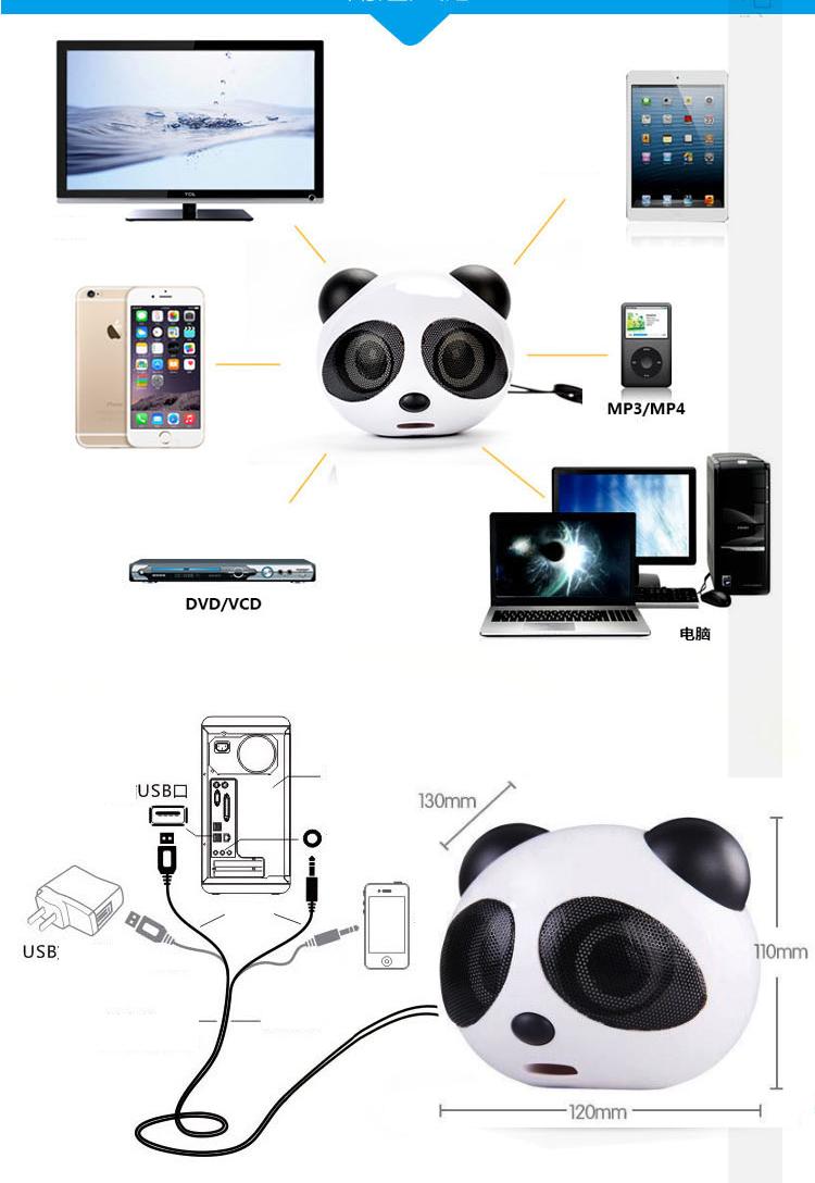 Loa mini gấu trúc Panda