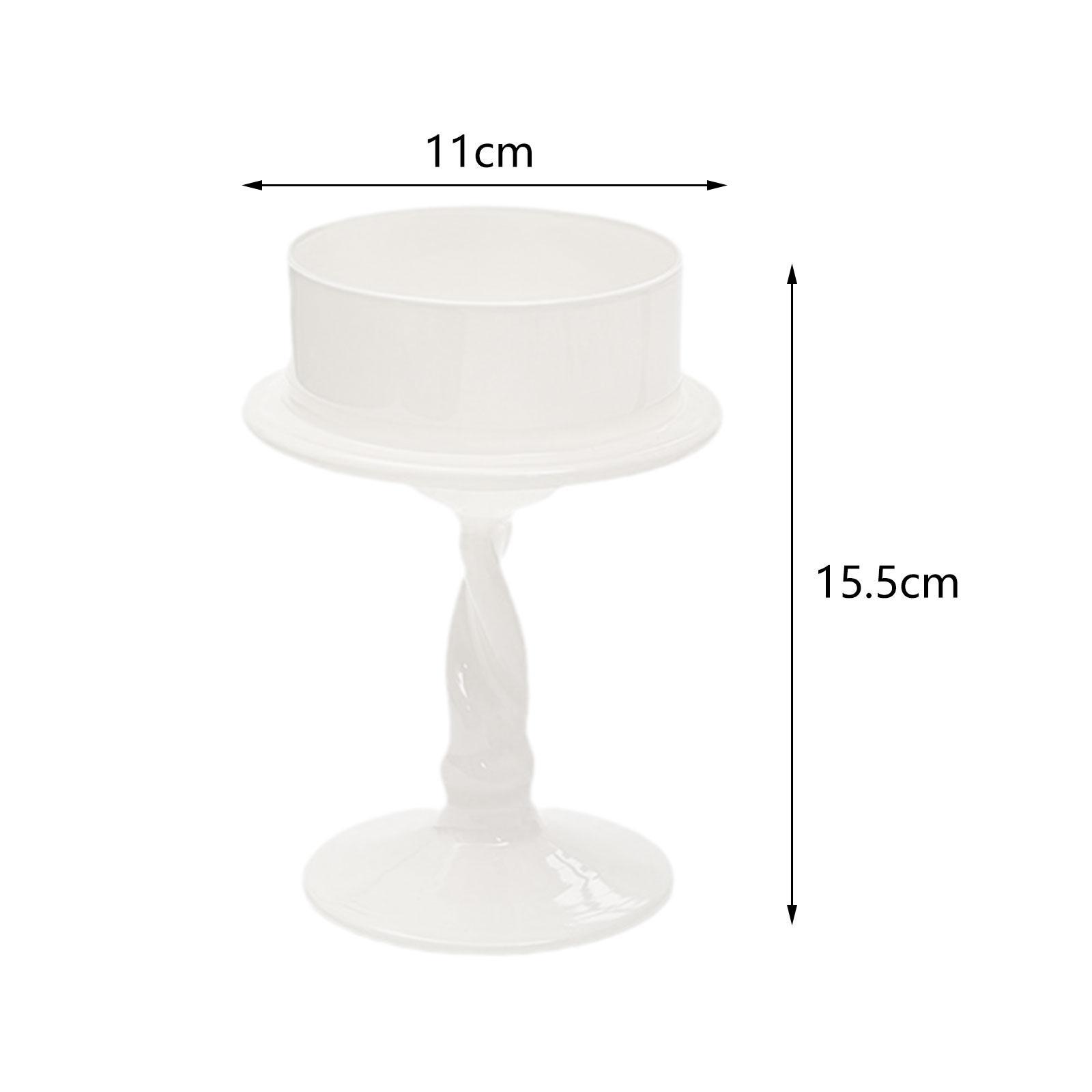 Glass Candlestick Holder, Pillar Candle Holder, Dining Table Centerpieces Tealight Stand Candle Stand, for Harvest Festival Party Decoration
