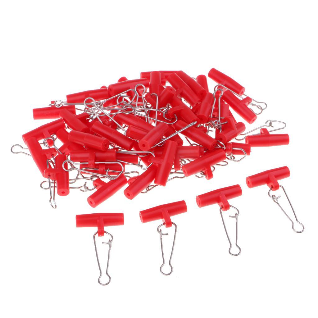 50 Pieces Sinker Slides with Nice Snaps