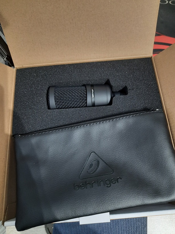 Microphone Thu Âm Behringer BX2020 - Large-diaphragm Condenser Microphone- Hàng Chính Hãng