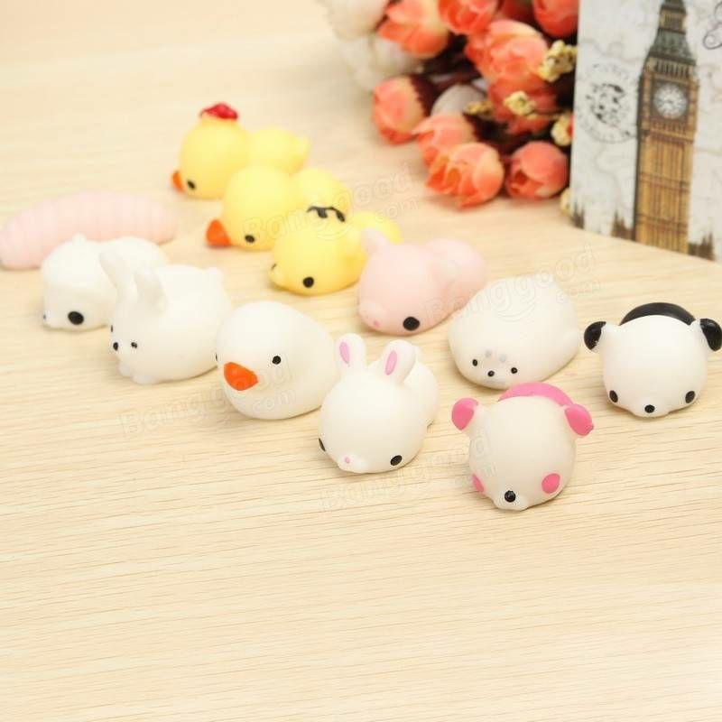 GUDETAMA SQUISHY Mochi Dẻo Đáng Yêu 10 BÉ KHÔNG TRÙNG MẪU mã LFE33 W5 in 1