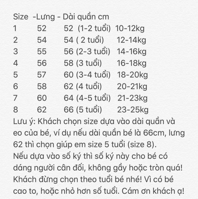 Quần bò quần jean bé trai bé gái lưng thun 1NJNLT133110 (có bảng size hình cuối)