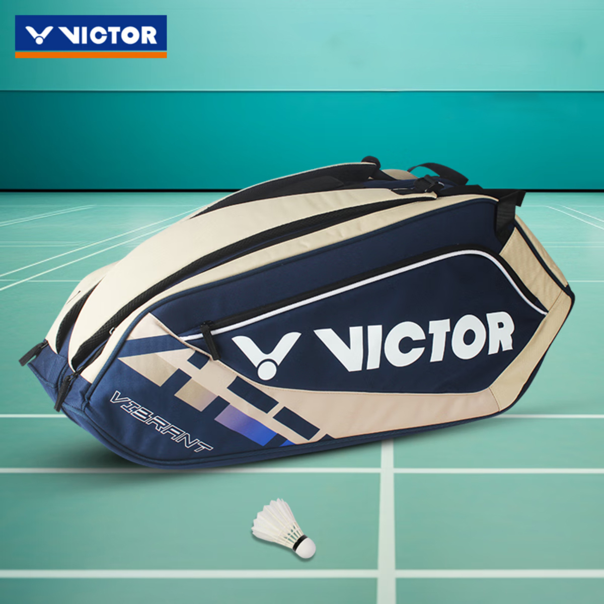 túi đựng vợt Victor BR5215 mẫu mới 2 màu nhiều ngăn tiện ích đựng vợt cầu lông vợt tenis giày cầu lông