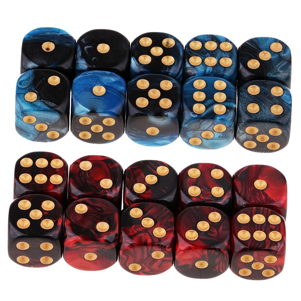 20 Gói Mới Xúc Xắc Cho Bảng Trò Chơi Trẻ Em, Gia Đình Bạn Bè Tặng Trò Chơi