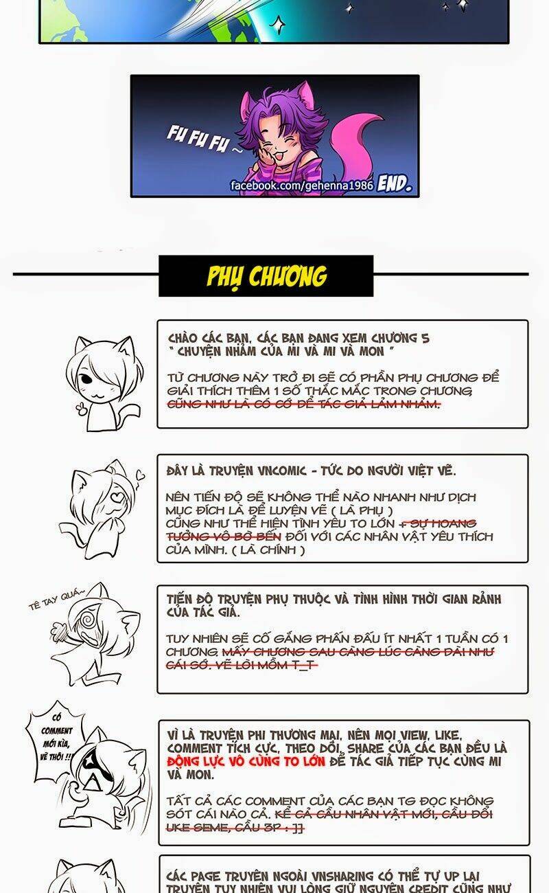 chuyện nhảm của mi và mon chapter 5 6