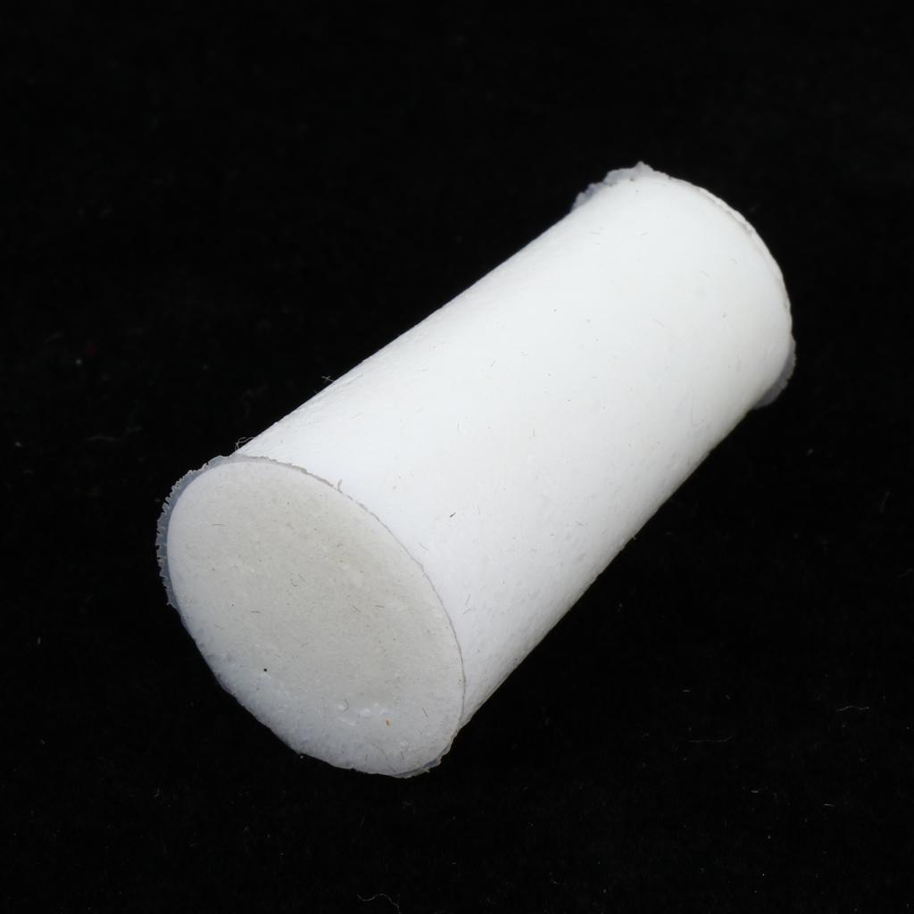 10 Pieces Lab Solid Tapered Silicone Plug Stopper Bung for Test Tube Bottle, 2 Sizes