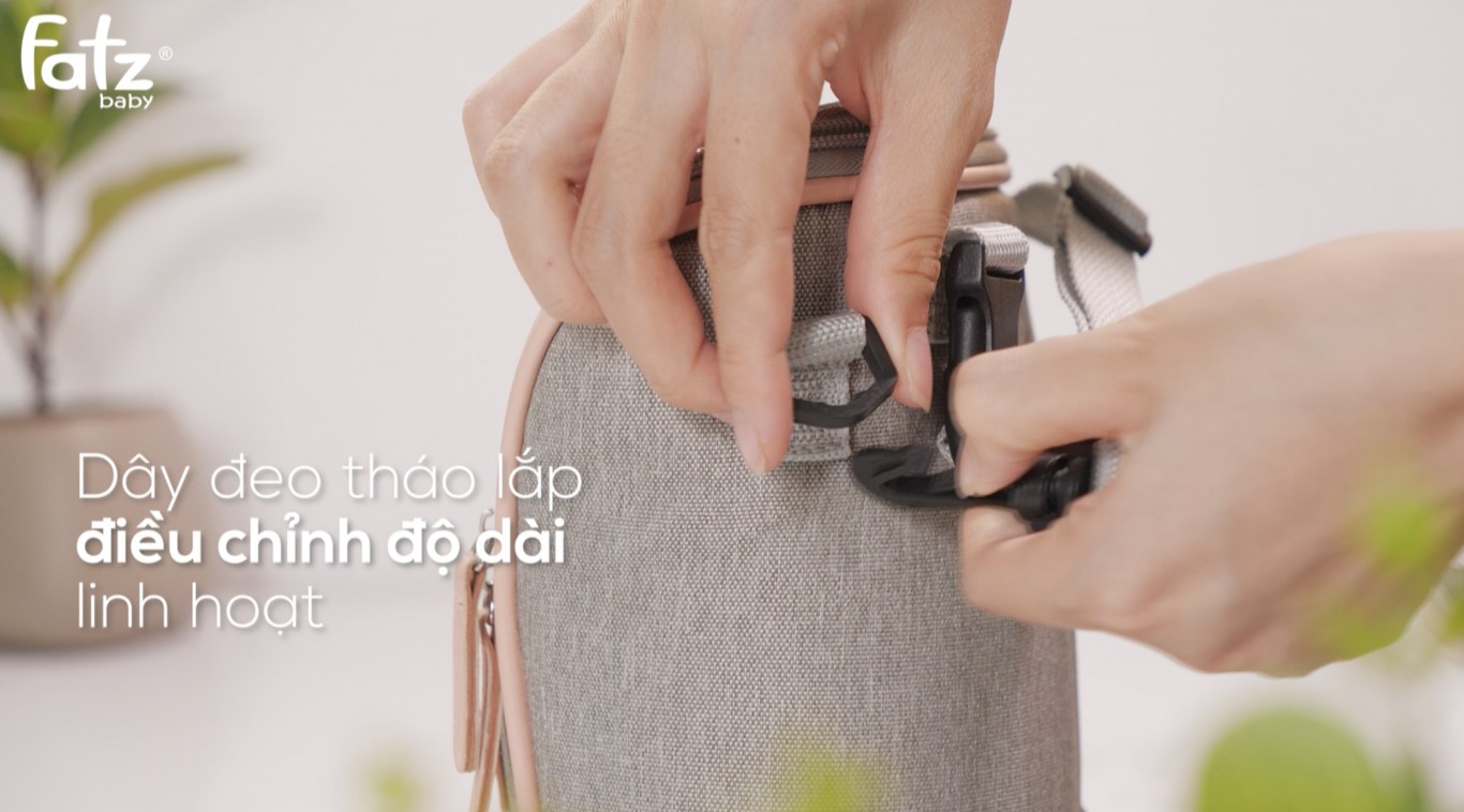 Túi giữ nhiệt bình sữa đôi có thể giữ ấm hoặc giữ lạnh + tặng 2 zipper 20x30cm dùng bao đựng bình sữa giúp giữ nhiệt tốt hơn