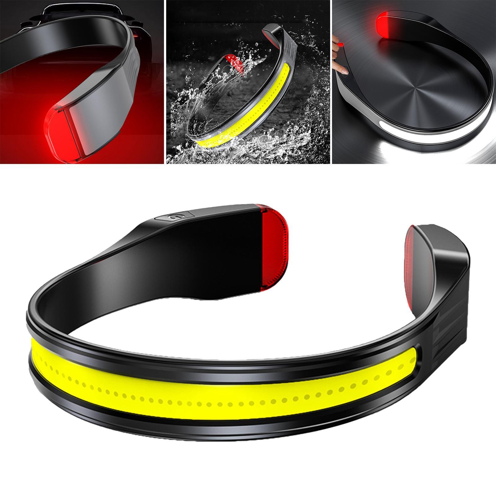 LED Headlamp Energy Saving Portable COB Headlight for Night Running Hiking