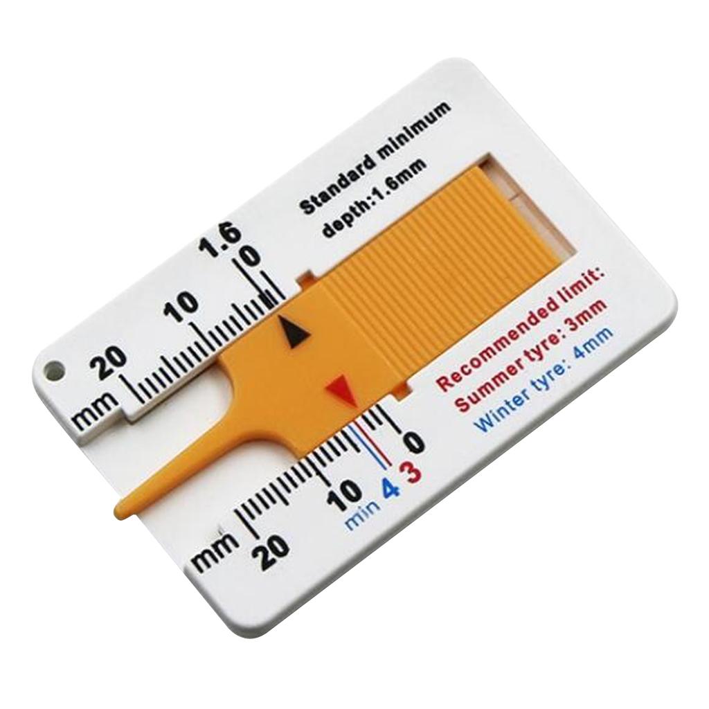 Lốp Tmark Thước Đo Độ Sâu Kẹp Phanh Ô Tô Xe Máy Xe Kéo Bánh Xe Đo