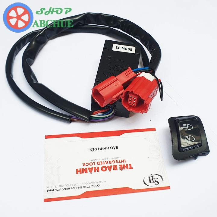 Mạch Công Tắc Tắt Đèn Xe Honda Đời Mới Kèm Công Tắc Passing Nhấp Nháy Đèn Pha