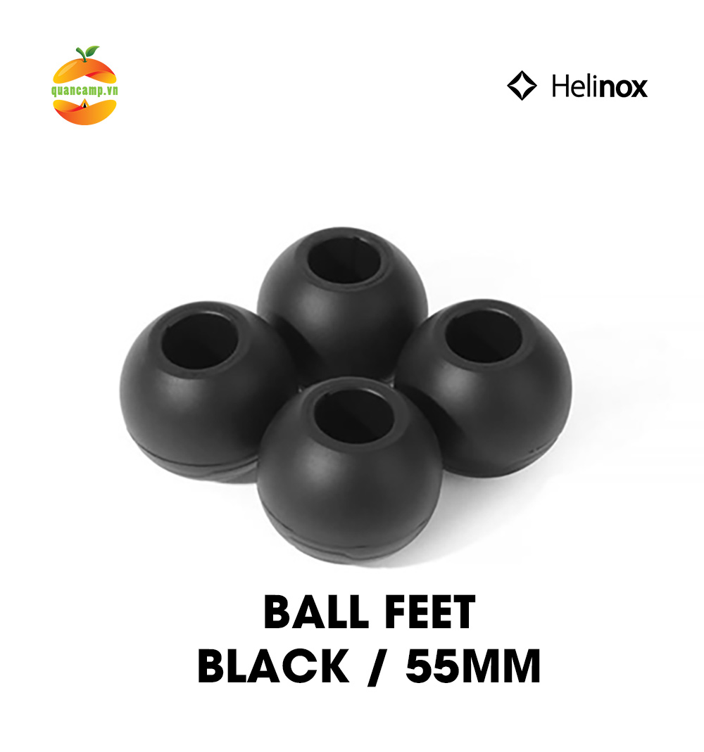 Phụ kiện chống trượt ghế Helinox ball feet - All Black