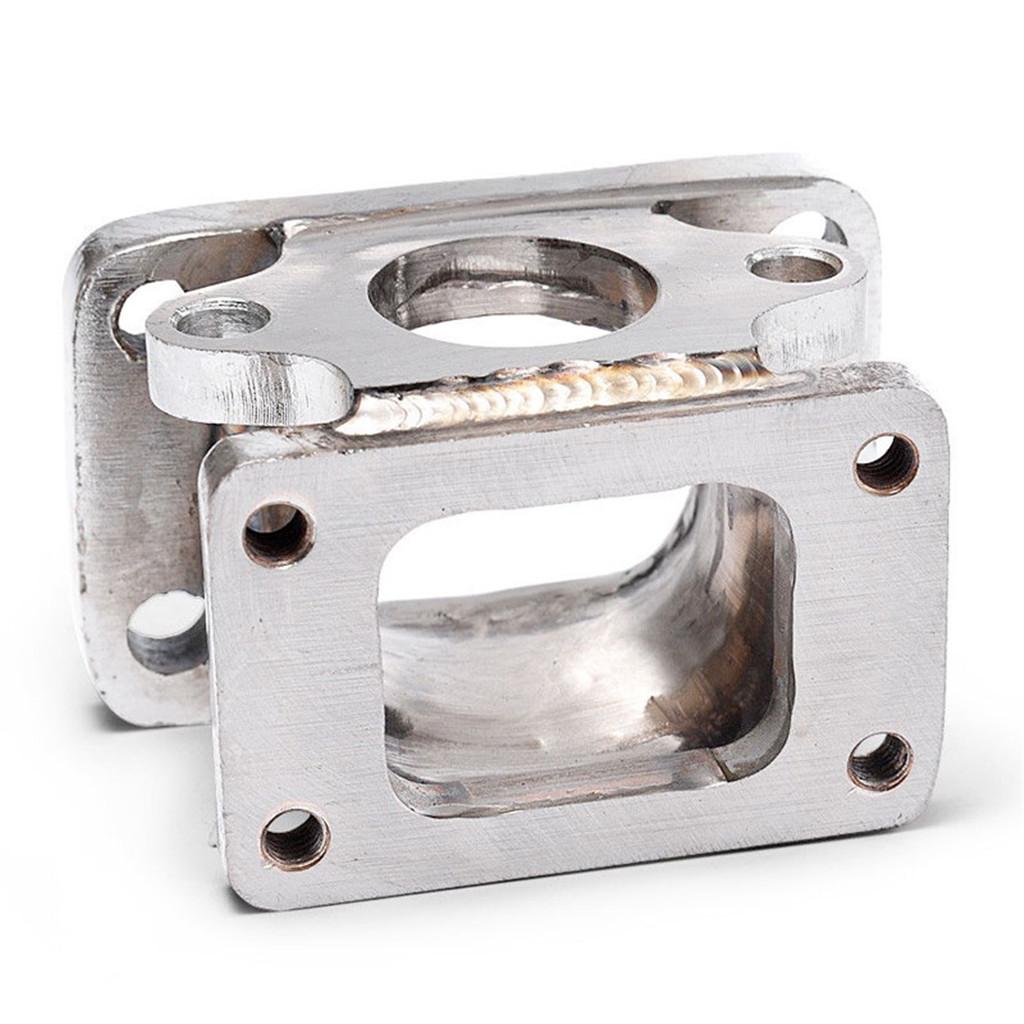 T25 T2 to T3 Car Exhaust Adapter Flange 38mm Turbo Wastegate Conversion Silver