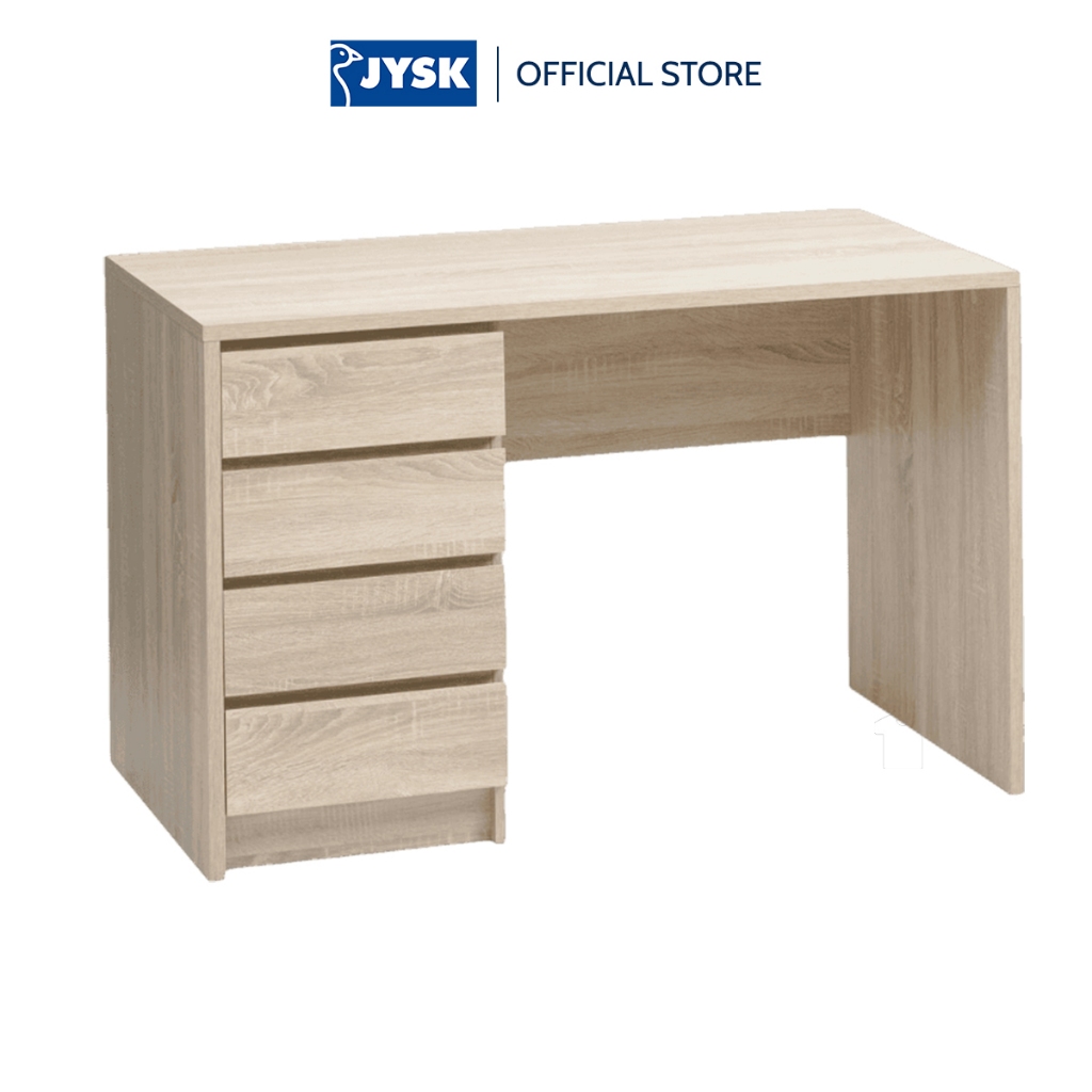 Bàn làm việc | JYSK Limfjorden | gỗ công nghiệp | nhiều màu | R60xD120xC76cm