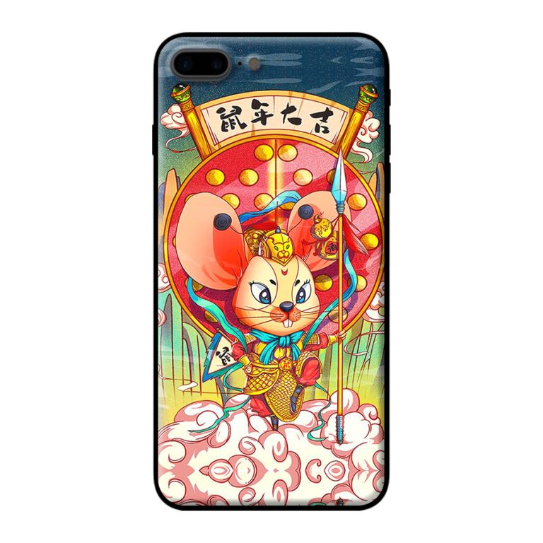 Ốp lưng in cho Iphone 7 Plus/8 Plus Mẫu Tết 2020