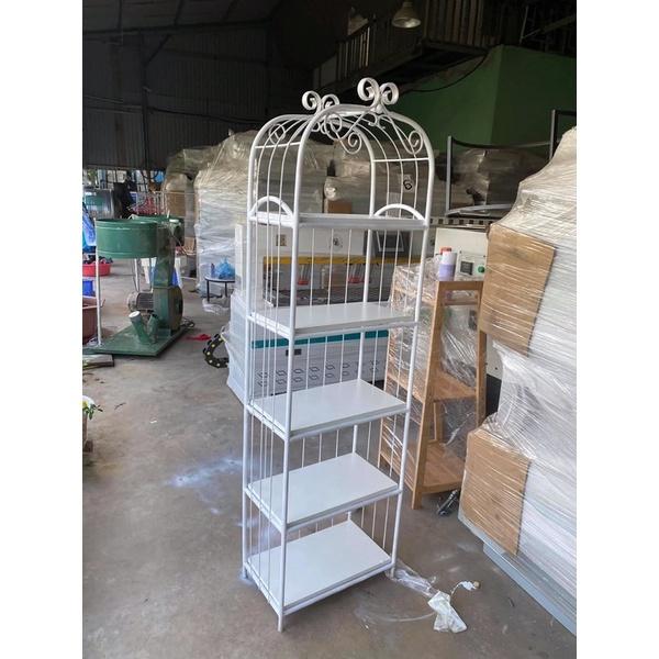 Kệ lồng chim đựng mỹ phẩm sang chảnh