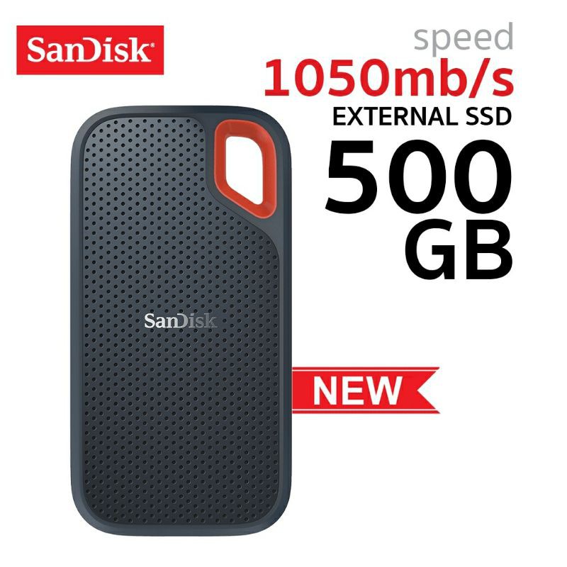 Ổ Cứng Di Động Gắn Ngoài SSD Sandisk Extreme Portable USB Type C Gen 2 - Hàng Chính Hãng