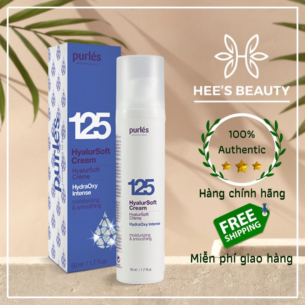 KEM DƯỠNG ẨM SIÊU VƯỢT TRỘI DÀNH CHO MỌI LOẠI DA. - Purles 125 HyalurSoft Cream