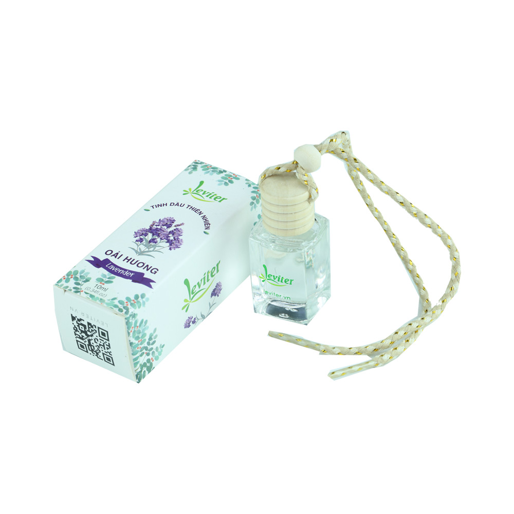 Tinh Dầu Oải Hương Leviter 10ml Treo Phòng, Tủ Quần Áo, Giúp Khử Mùi, Thơm Phòng Hiệu Quả