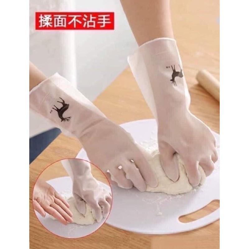 Găng tay siêu dai con hươu