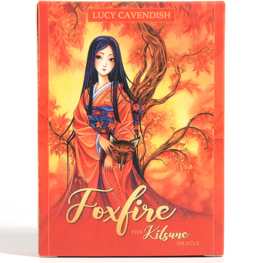  Bài Fox Fire The Kitsune Oracle 45 Lá Bài Tặng Đá Thanh Tẩy