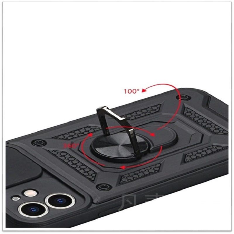 Ốp lưng Bảo vệ Camera cho iPhone 6/6s, 6 Plus/6s Plus, 7/8/SE 2020, 7 Plus/8 Plus, 11 có giá đỡ