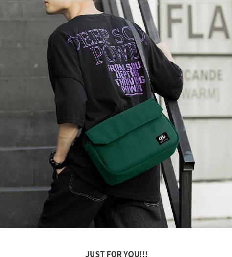 Túi đeo chéo nam nữ unisex du lịch thời trang Hàn quốc BEE GEE cao cấp đẹp giá rẻ - DEN
