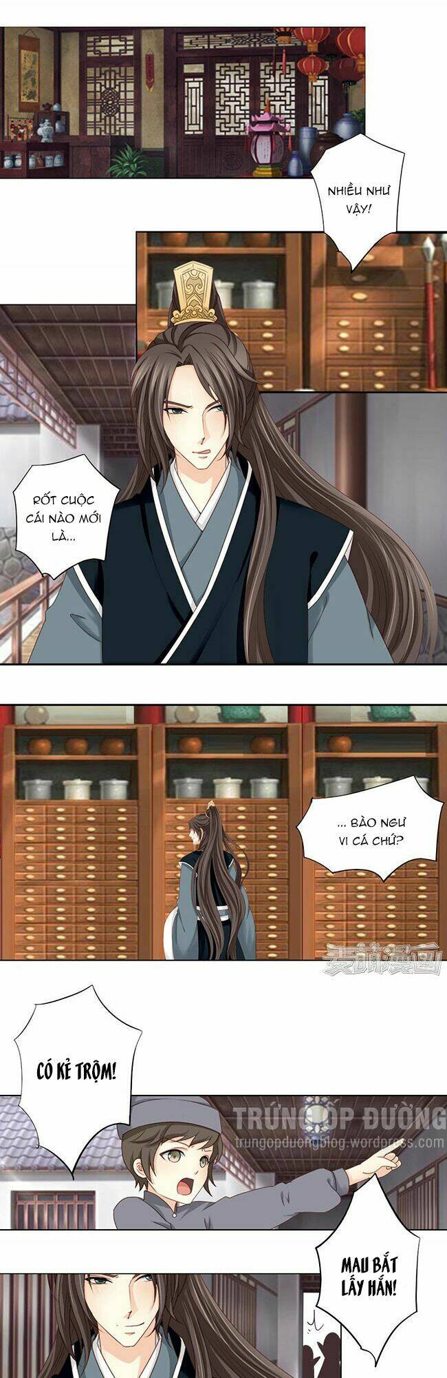 sâm vương bị tóm chapter 27 14